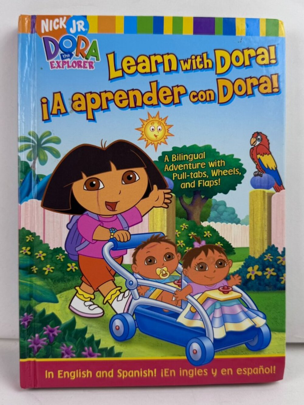 Dora the Explorer Learn With Dora A Aprender Con Dora Interactive Board Book